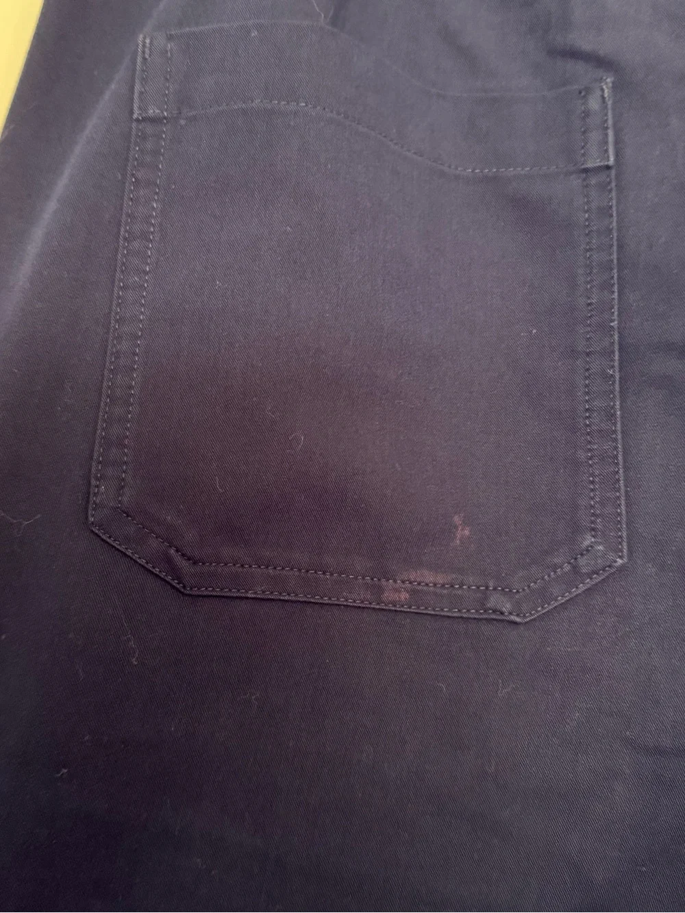 Figs Mens Cairo Straight leg scrub pant size large navy blue